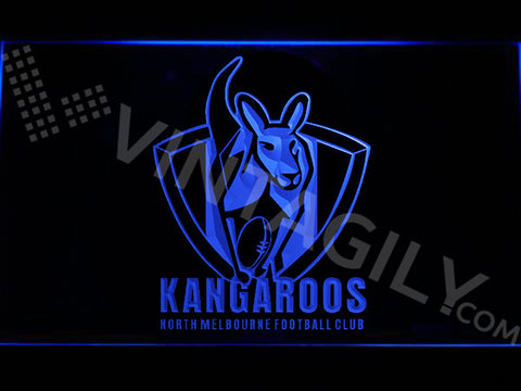 North Melbourne FC LED Sign - Blue - TheLedHeroes