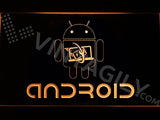 Android LED Neon Sign USB - Orange - TheLedHeroes