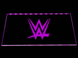 World Wrestling Entertainment LED Neon Sign USB - Purple - TheLedHeroes