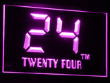 FREE 24 Twenty Four LED Sign - Purple - TheLedHeroes