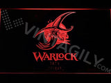 Warlock LED Neon Sign Electrical - Red - TheLedHeroes