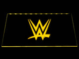 World Wrestling Entertainment LED Neon Sign USB - Yellow - TheLedHeroes