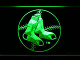 Boston Red Sox (8) LED Neon Sign Electrical - Green - TheLedHeroes