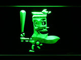 Boston Red Sox (9) LED Neon Sign USB - Green - TheLedHeroes