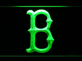 Boston Red Sox (10) LED Neon Sign USB - Green - TheLedHeroes