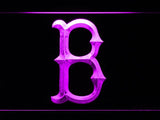 Boston Red Sox (10) LED Neon Sign USB - Purple - TheLedHeroes