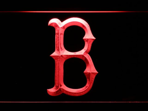Boston Red Sox (10) LED Neon Sign USB - Red - TheLedHeroes