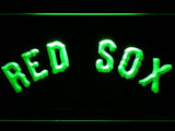 Boston Red Sox (12) LED Neon Sign USB - Green - TheLedHeroes