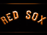Boston Red Sox (12) LED Neon Sign USB - Orange - TheLedHeroes