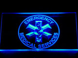 FREE Emergency Medical Services LED Sign - Blue - TheLedHeroes