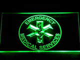 Emergency Medical Services LED Neon Sign USB - Green - TheLedHeroes