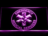 FREE Emergency Medical Services LED Sign - Purple - TheLedHeroes
