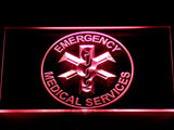 FREE Emergency Medical Services LED Sign - Red - TheLedHeroes