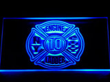 FREE New York Fire Dept. C10 LED Sign - Blue - TheLedHeroes