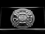 FREE New York Fire Dept. C10 LED Sign - White - TheLedHeroes