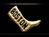 Boston Red Sox (13) LED Neon Sign USB - Yellow - TheLedHeroes