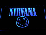 Nirvana LED Neon Sign USB - Blue - TheLedHeroes