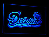 FREE Miami Dolphins LED Sign - Blue - TheLedHeroes