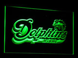 Miami Dolphins LED Sign - Green - TheLedHeroes