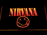 Nirvana LED Neon Sign USB - Orange - TheLedHeroes