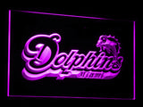 FREE Miami Dolphins LED Sign - Purple - TheLedHeroes