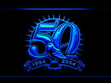 Baltimore Orioles 50th Anniversary LED Neon Sign Electrical - Blue - TheLedHeroes