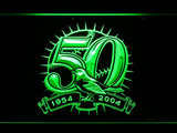 Baltimore Orioles 50th Anniversary LED Neon Sign USB - Green - TheLedHeroes