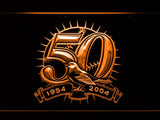 Baltimore Orioles 50th Anniversary LED Neon Sign Electrical - Orange - TheLedHeroes