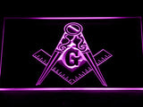 FREE Freemason (2) LED Sign - Purple - TheLedHeroes