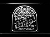 Baltimore Orioles 30th Anniversary LED Neon Sign Electrical - White - TheLedHeroes
