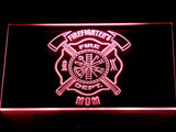 FREE Firefighter's Dept. Mom LED Sign - Red - TheLedHeroes