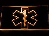 FREE Emergency Medical Services (2) LED Sign - Orange - TheLedHeroes