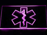FREE Emergency Medical Services (2) LED Sign - Purple - TheLedHeroes