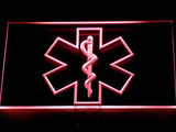 Emergency Medical Services (2) LED Neon Sign USB - Red - TheLedHeroes