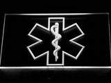 Emergency Medical Services (2) LED Neon Sign USB - White - TheLedHeroes