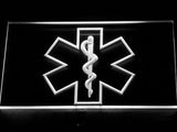 FREE Emergency Medical Services (2) LED Sign - White - TheLedHeroes