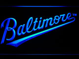 Baltimore Orioles (8) LED Neon Sign USB - Blue - TheLedHeroes