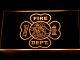 Irish Firefighter's LED Neon Sign Electrical - Orange - TheLedHeroes