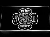 Irish Firefighter's LED Neon Sign Electrical - White - TheLedHeroes
