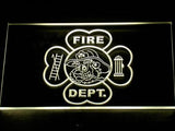 Irish Firefighter's LED Neon Sign Electrical - Yellow - TheLedHeroes