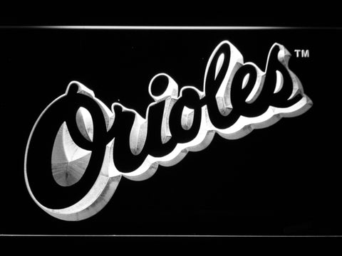 FREE Baltimore Orioles (10) LED Sign - White - TheLedHeroes
