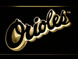 Baltimore Orioles (10) LED Neon Sign Electrical - Yellow - TheLedHeroes