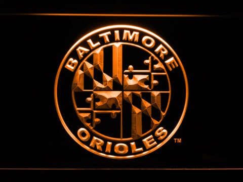 FREE Baltimore Orioles (12) LED Sign - Orange - TheLedHeroes