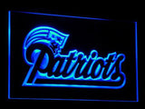 New England Patriots LED Neon Sign Electrical - Blue - TheLedHeroes