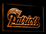 New England Patriots LED Neon Sign Electrical - Orange - TheLedHeroes
