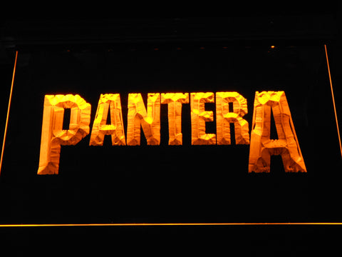 FREE Pantera LED Sign - Yellow - TheLedHeroes