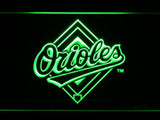 Baltimore Orioles (15) LED Neon Sign Electrical - Green - TheLedHeroes