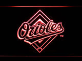 Baltimore Orioles (15) LED Neon Sign Electrical - Red - TheLedHeroes