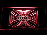 Mid West Firefighter's LED Neon Sign Electrical - Red - TheLedHeroes