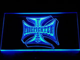 West Coast Firefighter's LED Neon Sign USB - Blue - TheLedHeroes